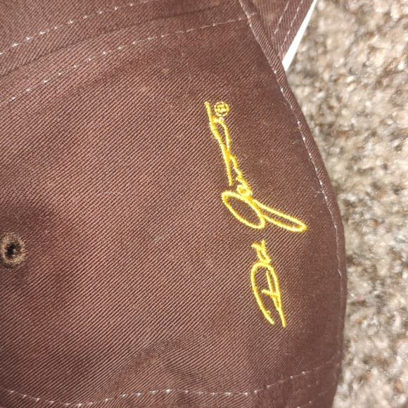 Vintage Nascar Dale Jarrett #88 UPS Racing Hat BNWT One Size Brown - Picture 9 of 13